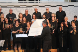 La uni� de veus marca l'emotiu concert Encontres 2026 en el CMC La Merc� de Borriana