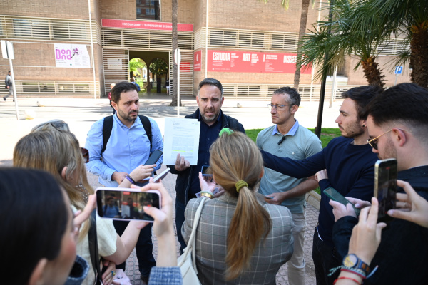El PSPV de Castell� revela que Carrasco y P�rez Llorca retrasar�n hasta 2028 el inicio de los conservatorios de danza y m�sica