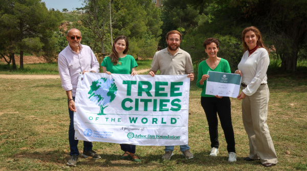 Onda revalida per quart any consecutiu el reconeixement internacional com a Ciutat Mundial de l'Arbre