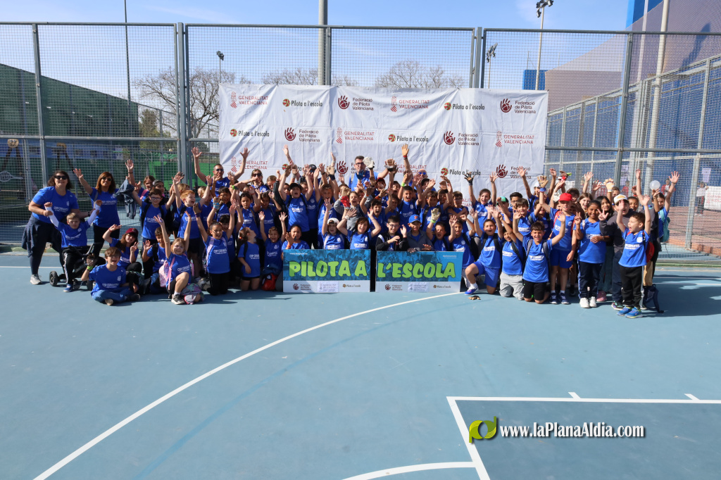Massalfassar acull una nova edici� de les Trobades de Pilota a l'Escola 2026 amb 550 alumnes de 4t de Prim�ria