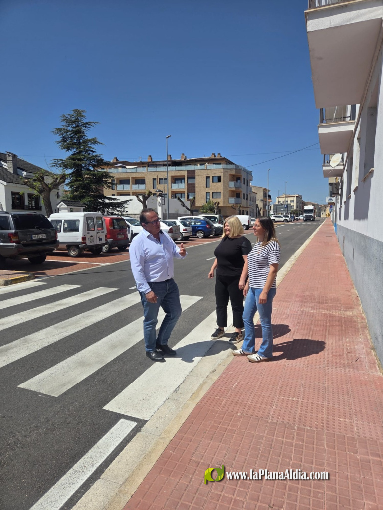 La Diputaci�n de Castell�n mejora la seguridad vial en la traves�a de San Rafael del R�o