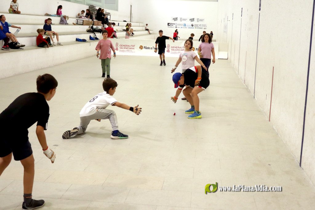 La sisena jornada de Pilota a l'Escola fa parada a D�nia