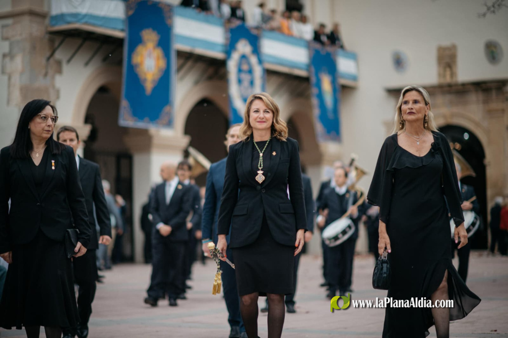 La process� general posa el broquet d'or a la Mare de D�u del Lled� a Castell�