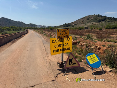 El Ayuntamiento de La Llosa informa a los agricultores sobre las afecciones en el camino Segorbe por las obras del pol�gono de Almenara