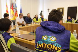 Vila-real reconeix al Club Tritons el seu t�tol absolut mascul� en el Campionat d'Espanya de Nataci�
