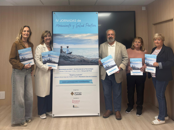 Castell�n presenta las Jornadas de Salud P�blica bajo el lema Movimiento y Salud Positiva