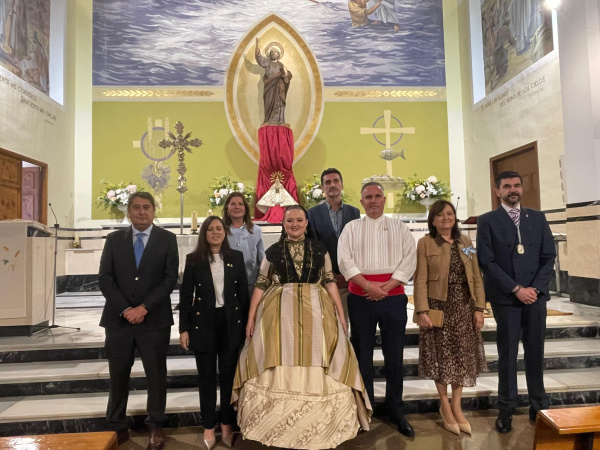 El Grau celebra la misa en honor a la Mare de D�u del Lledo con el fervor de vecinos