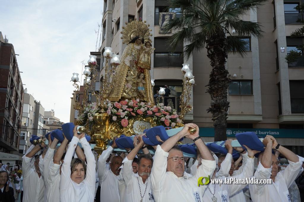Borriana viu el dia gran de les celebracions en honor a la Mare de D?u dels Desemparats