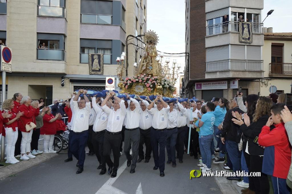 Borriana viu el dia gran de les celebracions en honor a la Mare de D?u dels Desemparats
