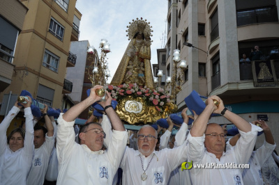 Borriana viu el dia gran de les celebracions en honor a la Mare de Déu dels Desemparats