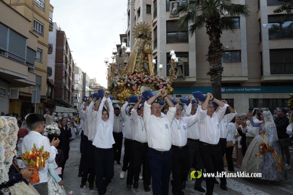 Borriana viu el dia gran de les celebracions en honor a la Mare de D?u dels Desemparats