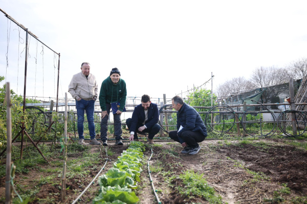 Borriana adequa els Horts d'Oci per potenciar l'envelliment actiu i l'agricultura tradicional