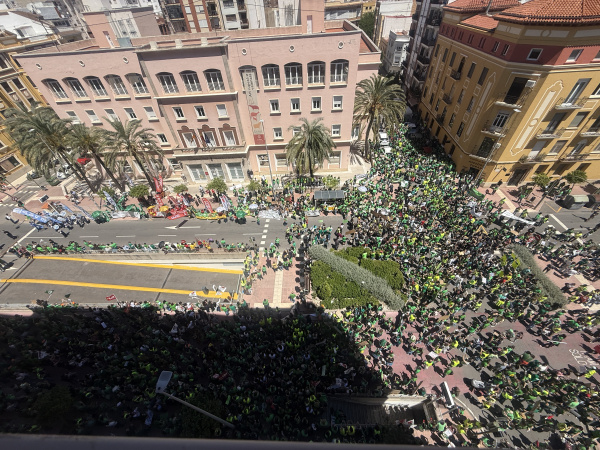 Amplio seguimiento de la huelga educativa en Castell�n y reclamaciones para dignificar la profesi�n docente