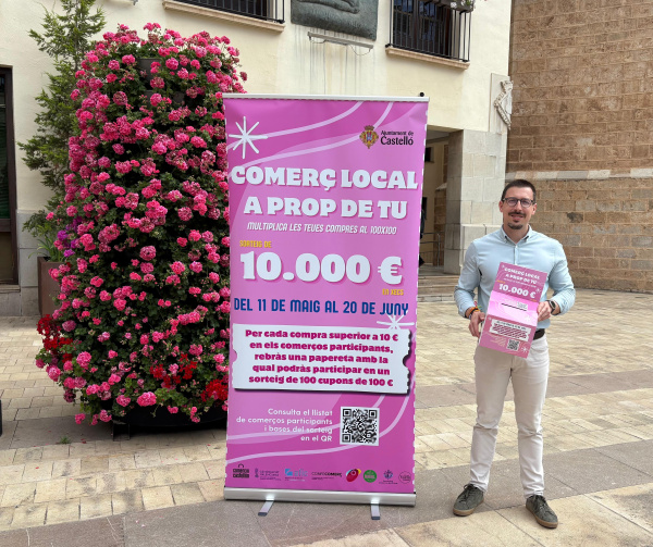 La Concejal�a de Comercio lanza el sorteo de 100 cheques de 100 euros en la nueva edici�n de Comer local a prop de tu