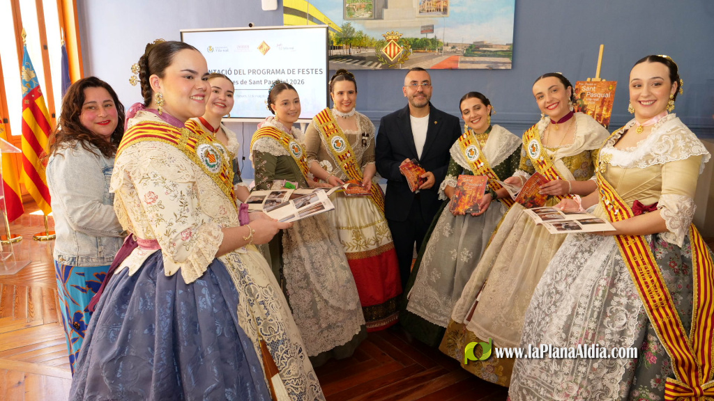 Presentat el programa de la Fira i Festes de Sant Pasqual 2026 a Vila-real