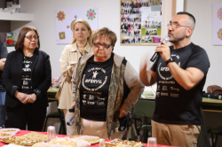 Vila-real conmemora el Dia Mundial de la Fibromi�lgia; la pluja susp�n la marxa i la dirigeix a la seu d'Afervil