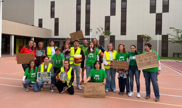 El CEIP Sebastián Elcano denuncia saturación de aulas, falta de personal y carencias materiales