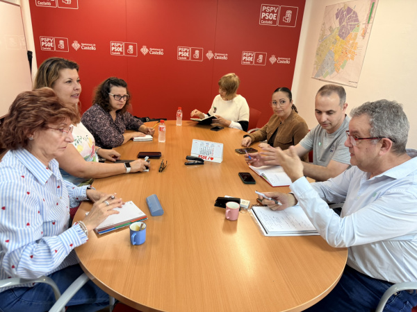 El PSPV de Castelló trasladará al ayuntamiento las reivindicaciones de UGT y denuncia la obsesión privatizadora de Begoña Carrasco