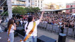 III Crida Fest: concerts i reconeixement a Gloria Mata Can�s amb l'entrega d'un diploma