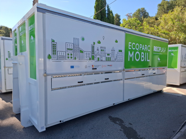Reciplasa recibe más de un millón de euros para reforzar el servicio de ecoparques móviles en la provincia