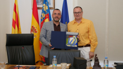 Bordegassos de Vilanova i la Geltr� visiten Vila-real en un acte de fraternitat entre ciutats germanes