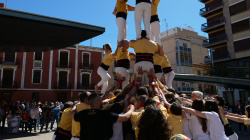 Bordegassos de Vilanova i la Geltr� visiten Vila-real en un acte de fraternitat entre ciutats germanes