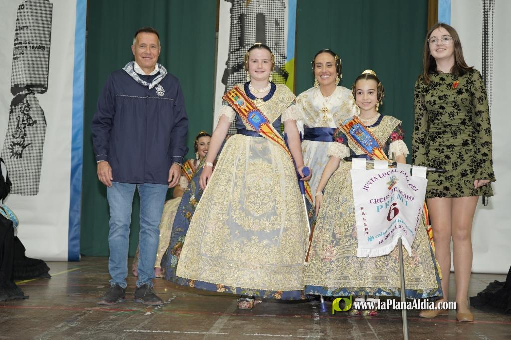 L'Escorredor, la Bosca i Barri Val?ncia es reparteixen els tres primers premis de les Creus de Maig de Borriana 2026