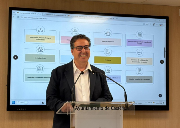 Castelló presenta el seu nou Portal de Transparència per apropar la gestió municipal a la ciutadania