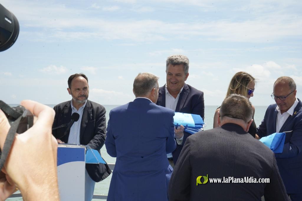 Borriana recull les Banderes Blaves per a les platges
