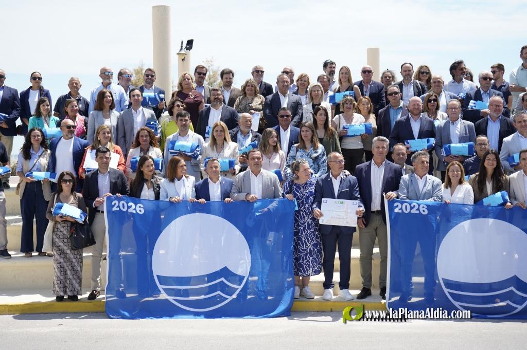 Borriana recull les Banderes Blaves per a les platges