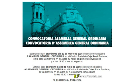 la-caixa-rural-convoca-su-asamblea-general-ordinaria-para-este-viernes