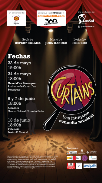 Curtains llega a Valencia: una intrigante comedia musical ambientada en el Boston de los años 50
