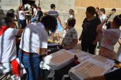 La pujada al campanar de l'esgl�sia arciprestal, en festes patronals, ofereix vistes �niques de la ciutat