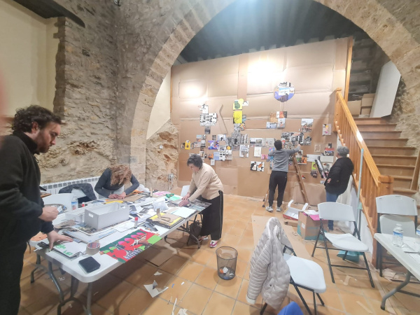 Vilafranca presenta un collage colaborativo de Alberto Feijóo en Imaginària