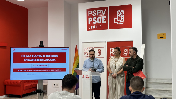 El PSPV registra alegaciones y exige a Begoña Carrasco denegar la licencia para la planta de residuos junto a la carretera de l'Alcora