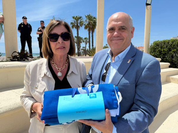 Benicarló obtiene dos Banderas Azules para las playas Morrongo y Caracola