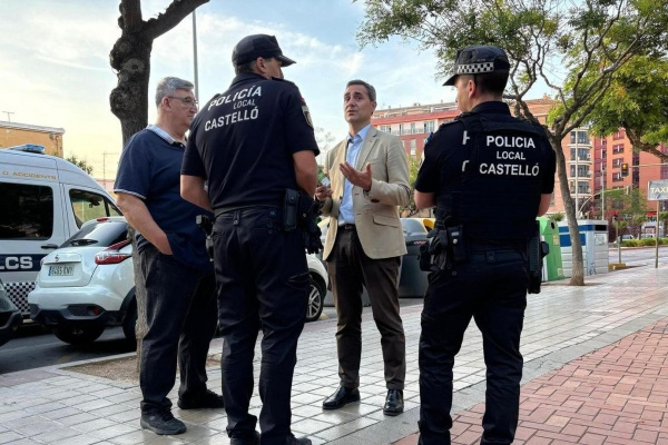 La Policía Local de Castellón evita una nueva ocupación ilegal gracias a la rápida actuación de la sección de Proximidad