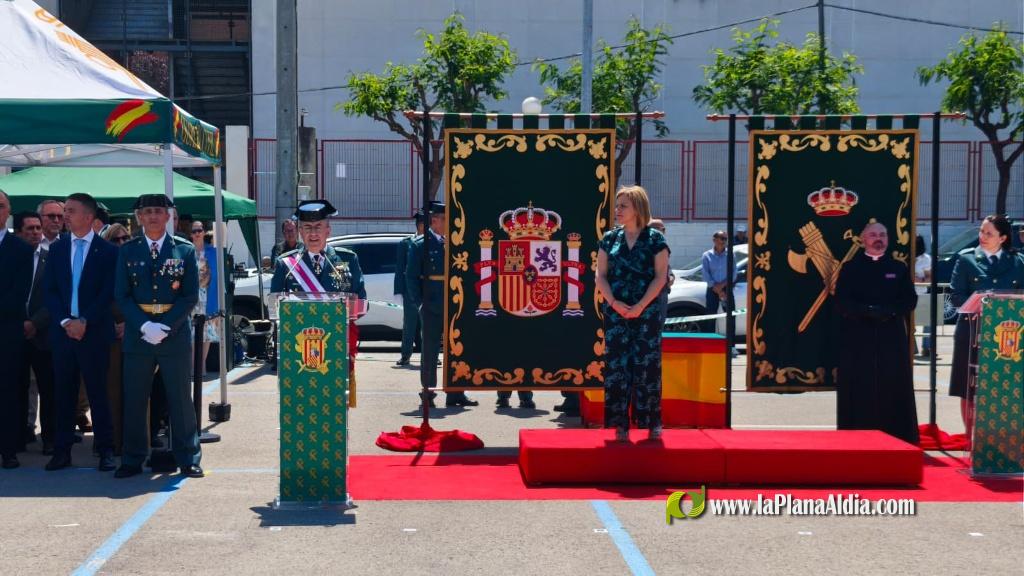 Pilar Bernabé y José Antonio Fernández de Luz presiden los actos de conmemoración del 182 aniversario de la fundación de la Guardia Civil