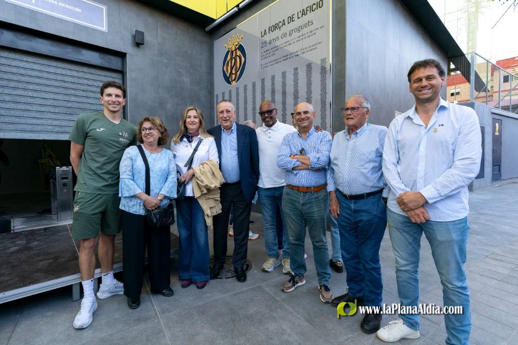 El Vila-real premia 25 anys de fidelitat grogueta