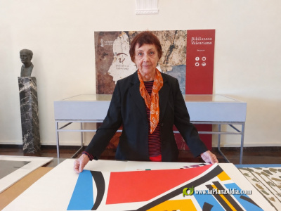 La Biblioteca Valenciana amplía su fondo gráfico con la donación de obra de la artista Rosa Torres