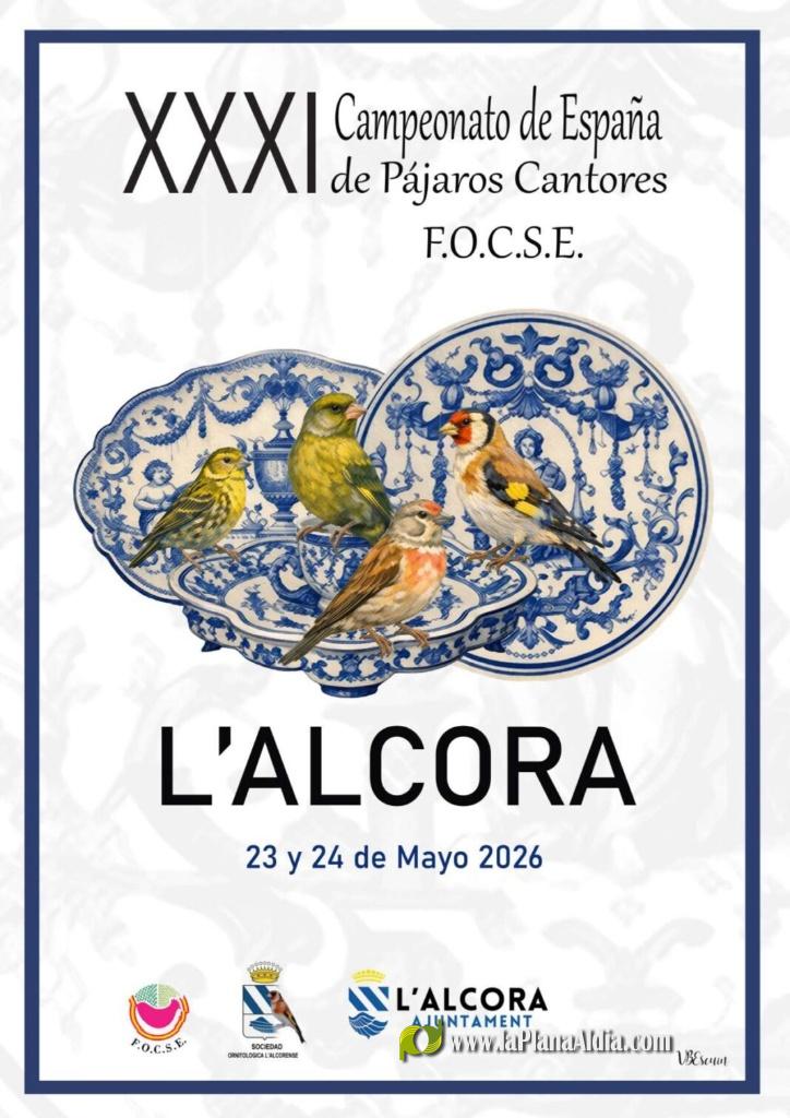 Presentado el 31 Campeonato de Espa�a de P�jaros Cantores FOCSE de Alcora