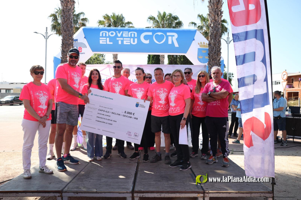 Burriana celebra la 10a edici� de la Cursa de la Dona contra el c�ncer de mama