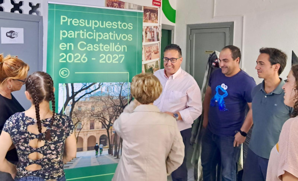 Castellón activa 12 proyectos vecinales con cargo a los Presupuestos Participativos 2026-2027