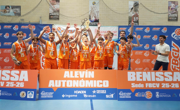 València Basket aconsegueix el doblet a Aleví IR Autonòmic: campió masculí i femení