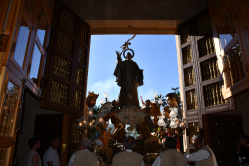 La process� de Sant Pasqual a Vila-real se celebra hui despr�s de suspendre's per pluja; el recorregut, m�s curt per a coordinar actes municipals