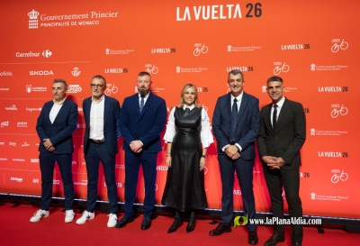 La Vuelta echa a rodar en Castellón con la presentación oficial de las dos etapas que recorrerán la provincia dentro de tres meses