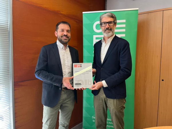 Tekinn obtiene el sello EIBT de Empresa Innovadora de Base Tecnológica concedido por ANCES en Castellón