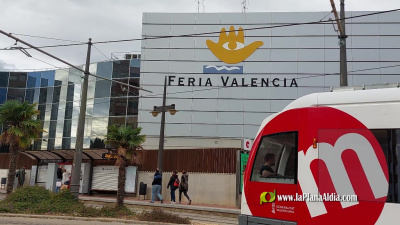 Metrovalencia ofrece servicios especiales de tranvía para acudir a los cuatro certámenes que se dan cita esta semana en Feria Valencia