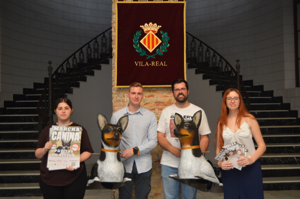 Vila-real organiza la nueva edición de la marcha canina solidaria Patitas en Acción