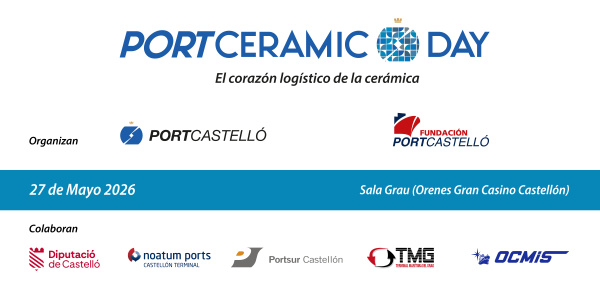 PortCastelló reconoce a Pamesa, Kaltun Ibérica y Naviera Arkas en la primera edición de PortCeramic Day